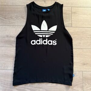 Adidas Black Crew Neck Top